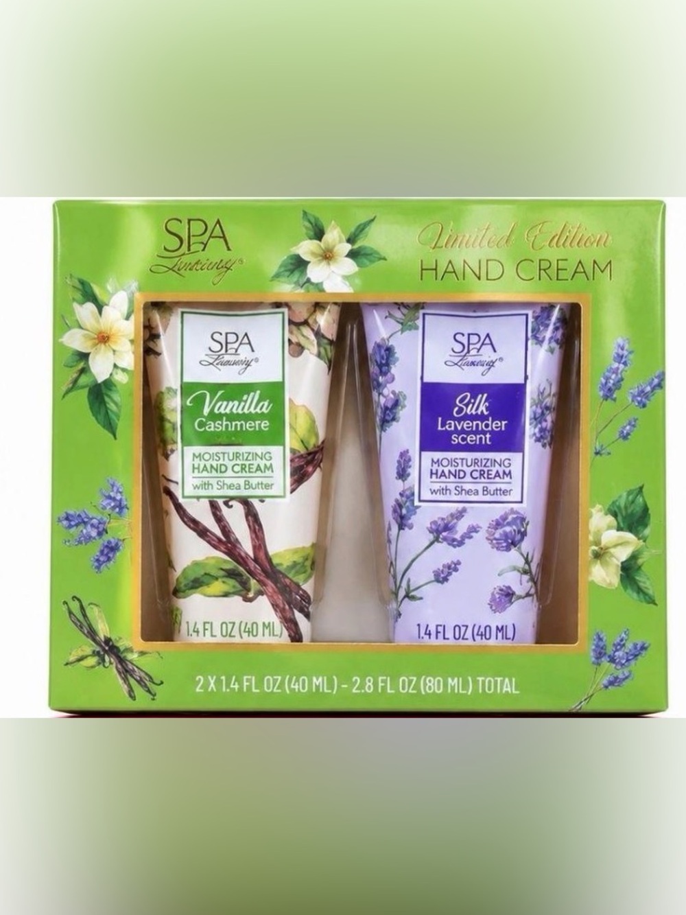 Vanilla Cashmere & Silk Lavender Hand Cream Duo - Lavender & Cream